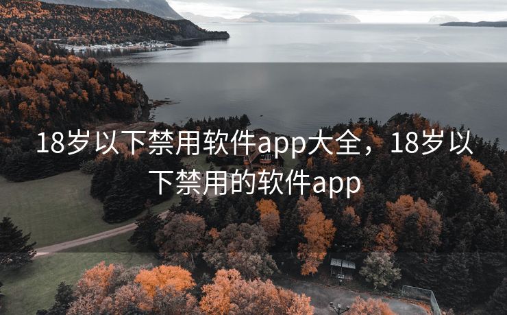 18岁以下禁用软件app大全，18岁以下禁用的软件app